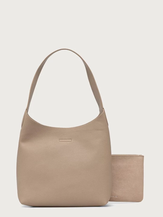 Obrázek produktu MM by Max Mara hobo kabelka dámská z imitace kůže MMLASTRO béžová