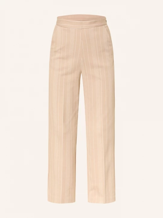Obrázek produktu Mm By Max Mara Kalhoty Ortensia béžová / bílá