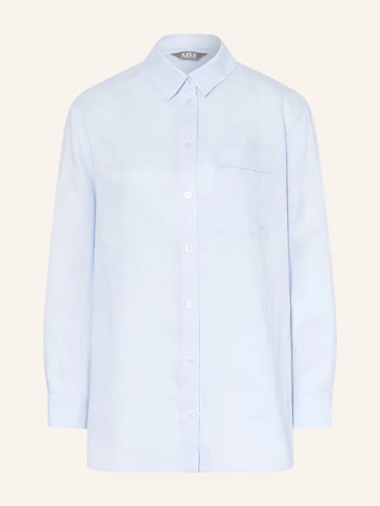 Obrázek produktu Mm By Max Mara Košile Filo Z Lnu tmavě modrá