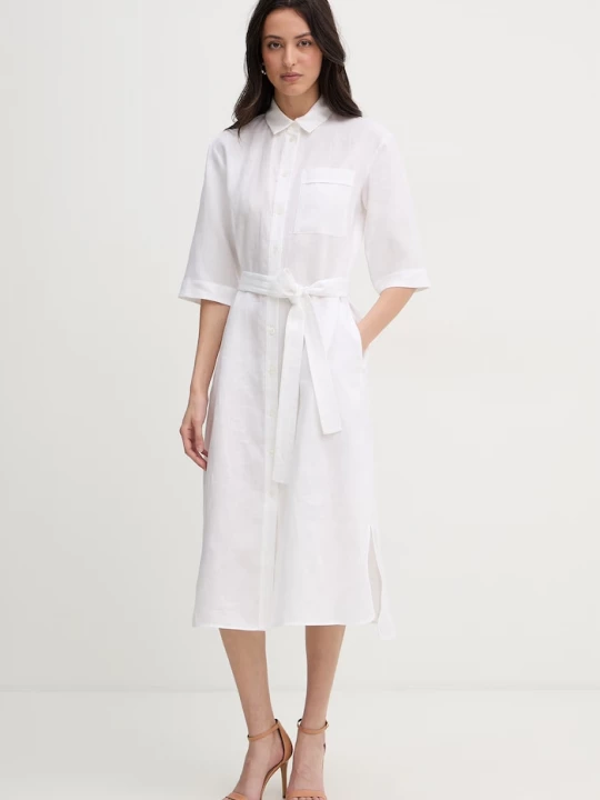 Obrázek produktu MM by Max Mara letní lněné šaty TABELLA