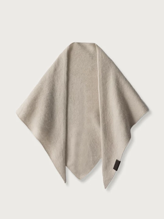 Obrázek produktu MM by Max Mara malý šátek dámský vlněný MMLPALO béžová