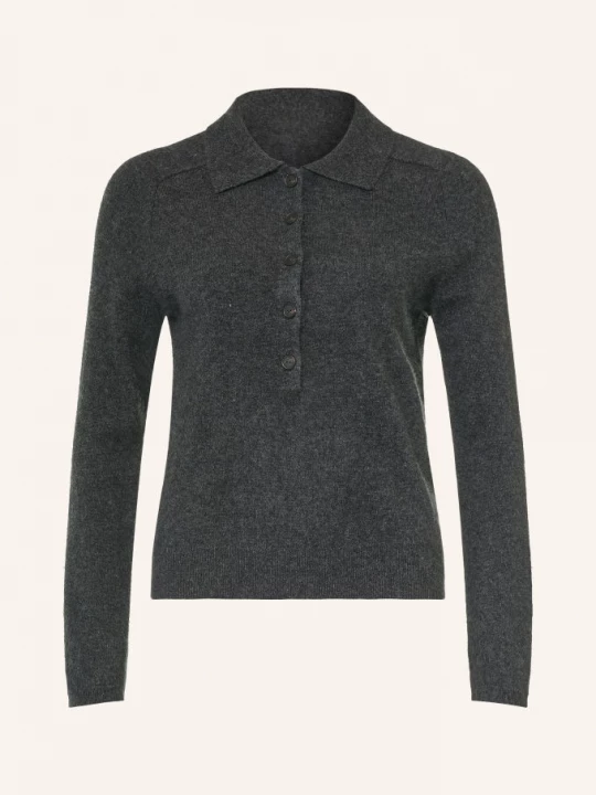Obrázek produktu Mm By Max Mara Pletená Polokošile Cellula S Kašmírem tmavě šedá
