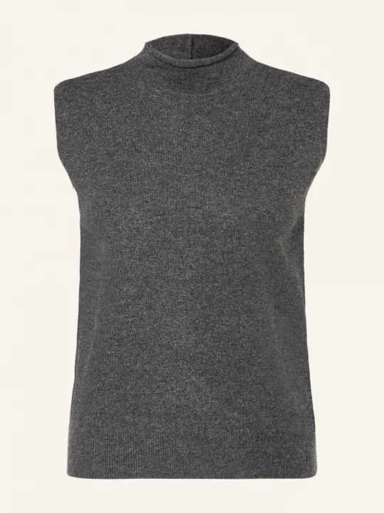 Obrázek produktu Mm By Max Mara Pletený Top Astrale S Kašmírem tmavě šedá