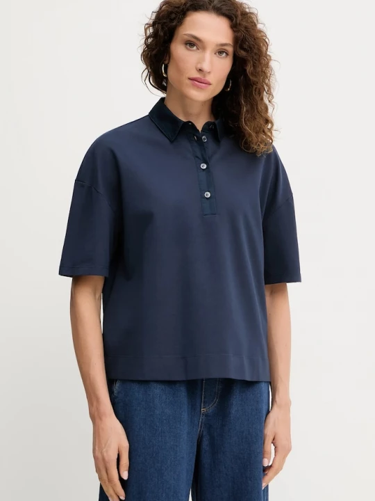 Obrázek produktu MM by Max Mara Polo tričko MM by Max Mara NAVE námořnická modř
