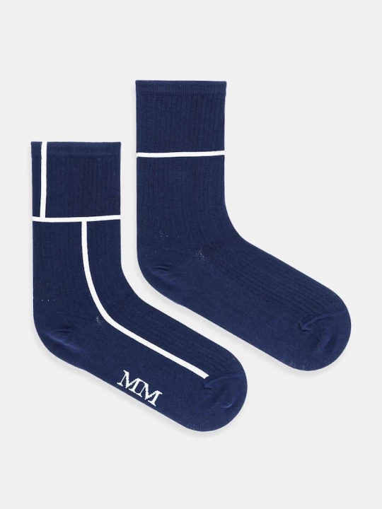 Obrázek produktu MM by Max Mara Ponožky MM by Max Mara CARDIFF námořnická modř
