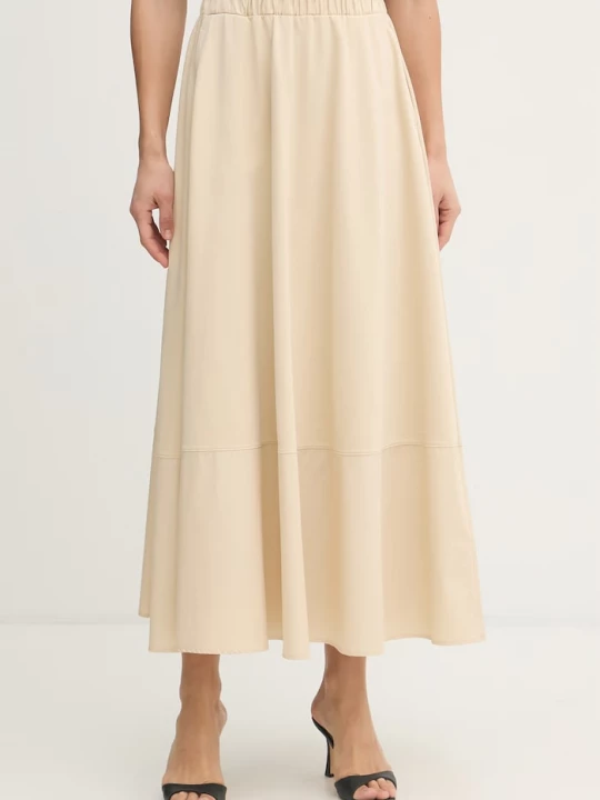 Obrázek produktu MM by Max Mara sukně s bavlnou RIBES béžová