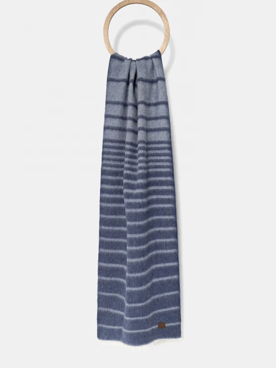 Obrázek produktu MM by Max Mara Vlněná šála MM by Max Mara DIADEMA námořnická modř