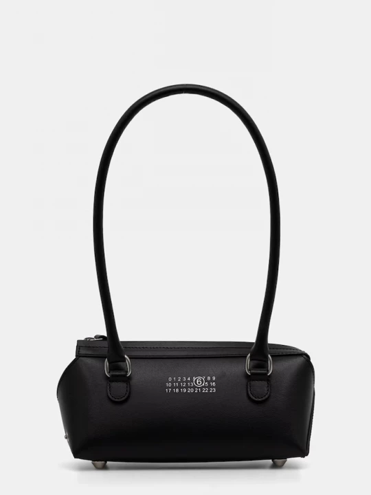 Obrázek produktu MM6 Maison Margiela baguette kabelka dámská kožená černá