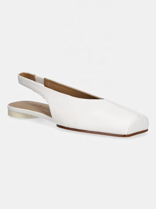 Obrázek produktu MM6 Maison Margiela baleríny kožené béžová