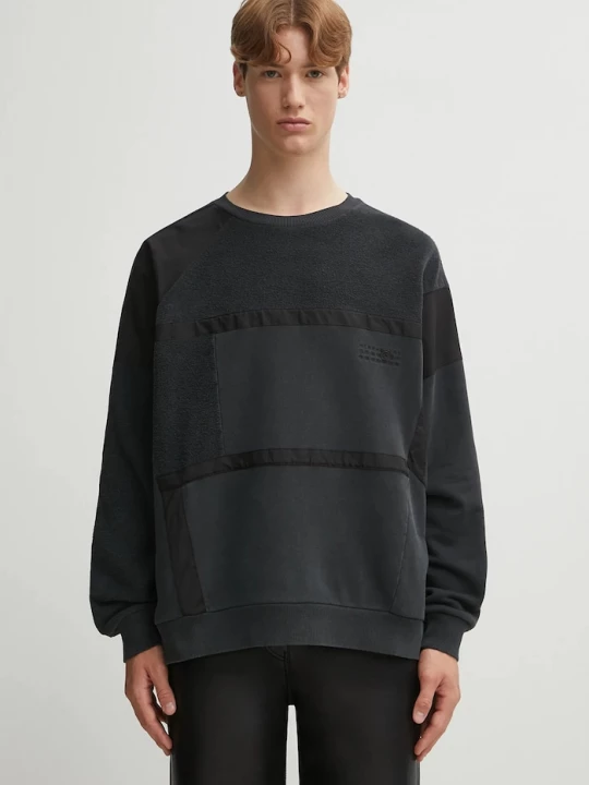 Obrázek produktu MM6 Maison Margiela Bavlněná mikina MM6 Maison Margiela černá