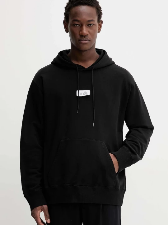 Obrázek produktu MM6 Maison Margiela Bavlněná mikina MM6 Maison Margiela x MM6 Wardro černá