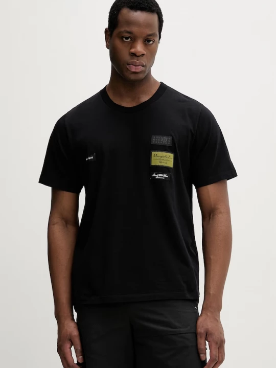 Obrázek produktu MM6 Maison Margiela Bavlněné tričko MM6 Maison Margiela černá
