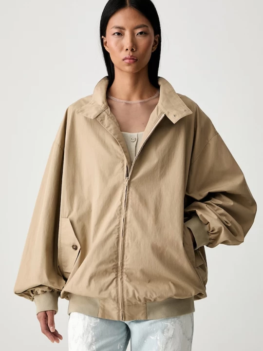 Obrázek produktu MM6 Maison Margiela bunda dámská bavlnou béžová