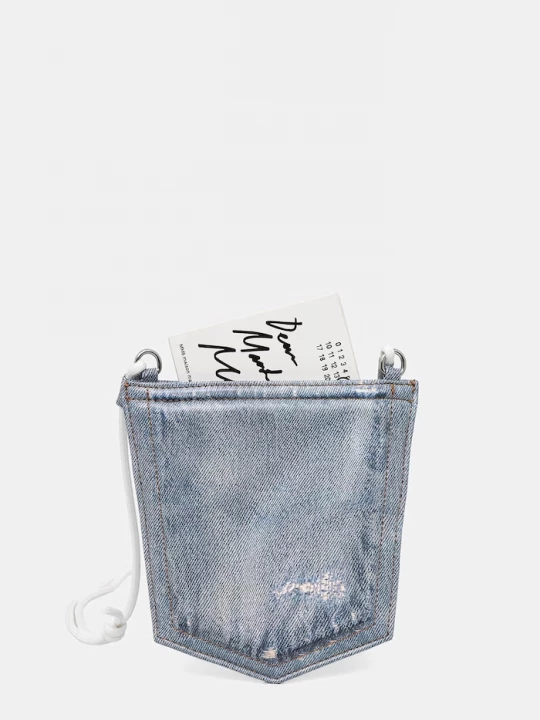 Obrázek produktu MM6 Maison Margiela crossbody kabelka dámská modrá