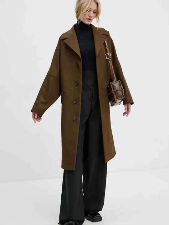 Obrázek produktu MM6 Maison Margiela Kabát MM6 Maison Margiela zelená