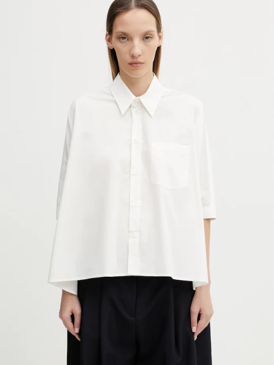 Obrázek produktu MM6 Maison Margiela košile dámská bavlněná béžová