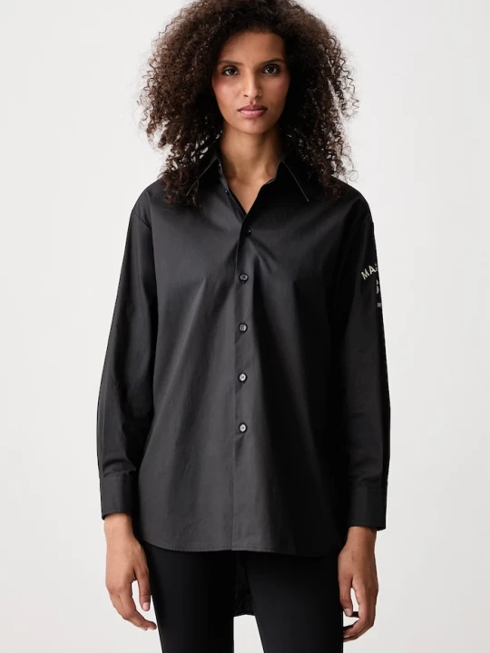 Obrázek produktu MM6 Maison Margiela košile dámská bavlněná černá