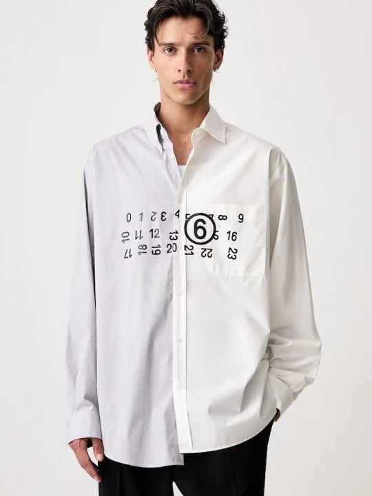 Obrázek produktu MM6 Maison Margiela košile pánská s bavlnou