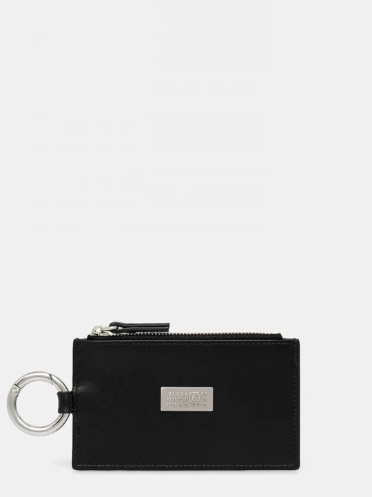 Obrázek produktu MM6 Maison Margiela Kožená peněženka MM6 Maison Margiela černá