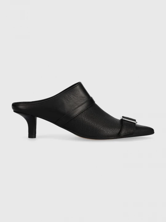 Obrázek produktu MM6 Maison Margiela Kožené lodičky MM6 Maison Margiela Slipper černá
