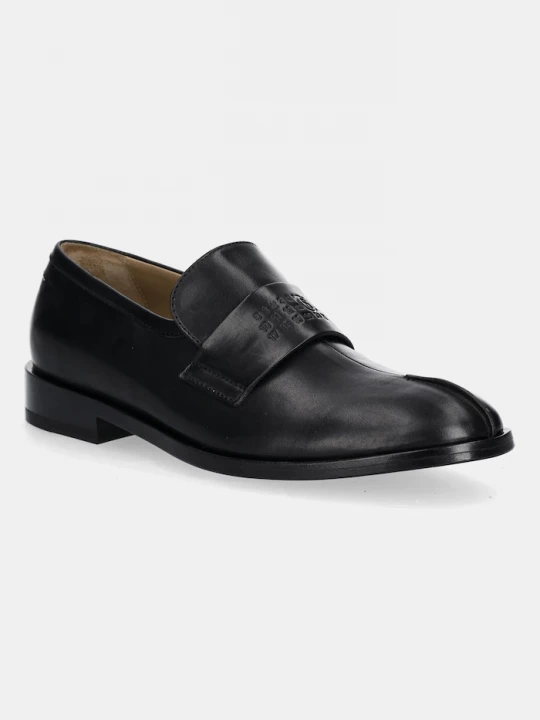 Obrázek produktu MM6 Maison Margiela Kožené mokasíny MM6 Maison Margiela černá