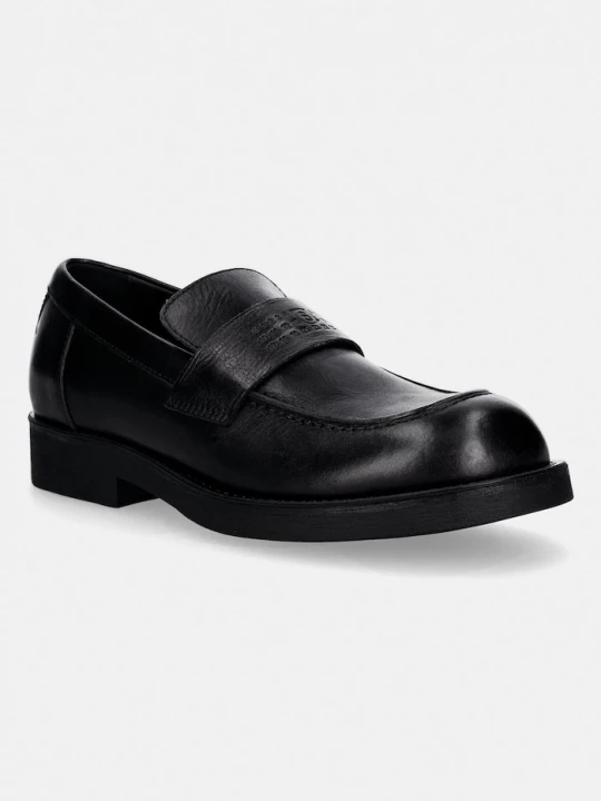 Obrázek produktu MM6 Maison Margiela Kožené mokasíny MM6 Maison Margiela černá