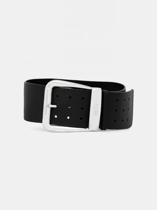 Obrázek produktu MM6 Maison Margiela Kožený pásek MM6 Maison Margiela černá