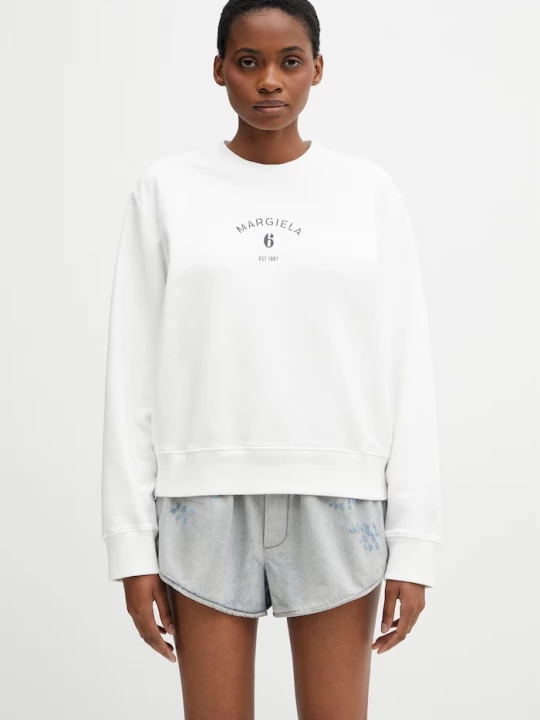 Obrázek produktu MM6 Maison Margiela mikina dámská bavlněná
