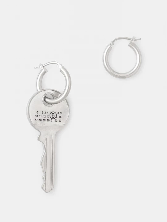 Obrázek produktu MM6 Maison Margiela Náušnice stříbrná