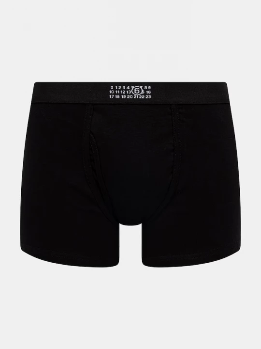 Obrázek produktu MM6 Maison Margiela přiléhavé boxerky pánské bavlněné elastanem černá