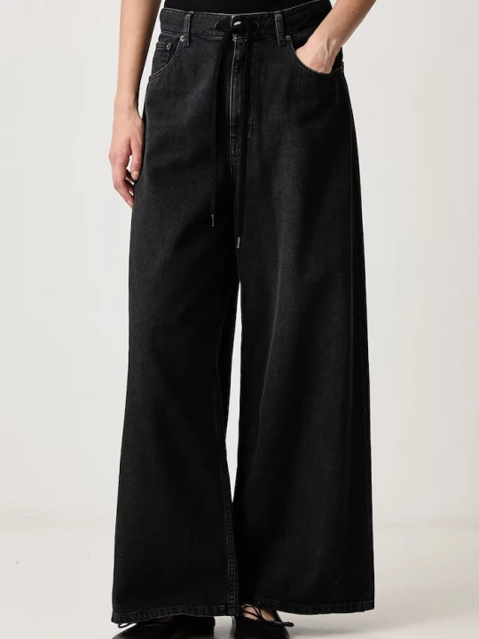 Obrázek produktu MM6 Maison Margiela relaxed fit džíny dámské černá