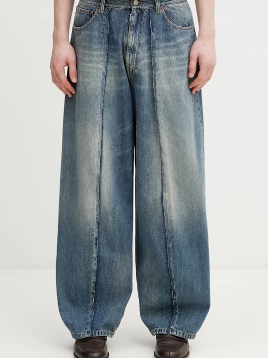 Obrázek produktu MM6 Maison Margiela relaxed fit džíny pánské modrá