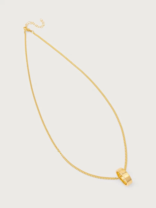 Obrázek produktu MM6 Maison Margiela řetízek dámský mosazný zlatá