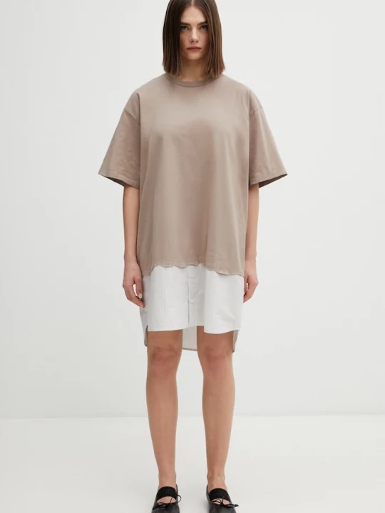 Obrázek produktu MM6 Maison Margiela Šaty MM6 Maison Margiela béžová