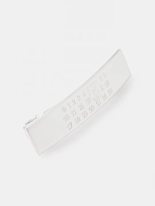 Obrázek produktu MM6 Maison Margiela Sponka do vlasů MM6 Maison Margiela stříbrná
