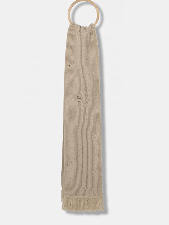 Obrázek produktu MM6 Maison Margiela Vlněná šála MM6 Maison Margiela béžová