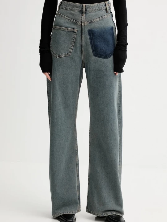 Obrázek produktu MM6 Maison Margiela wide leg džíny dámské modrá