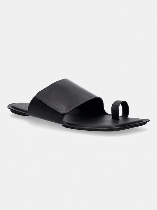 Obrázek produktu MM6 Maison Margiela žabky pánské kožené černá