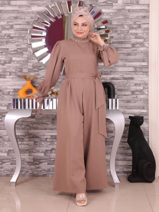 Obrázek produktu MODAMIHRAM Šaty šedobéžová