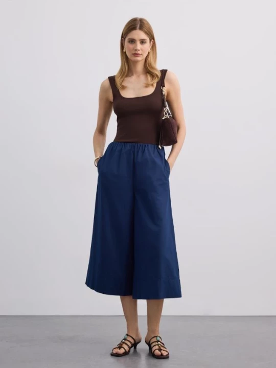 Obrázek produktu Mohito - Kalhoty culotte - námořnická modrá