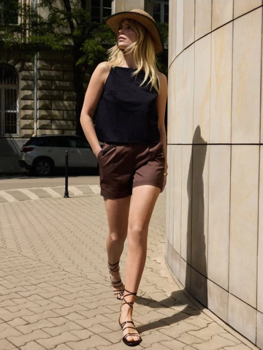 Obrázek produktu Mohito - Šortky s opaskem - hnědá