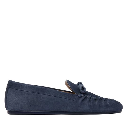 Obrázek produktu Mokasíny Stuart Weitzman Britt Bow SM414 Tmavomodrá