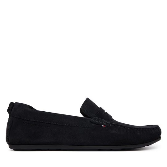 Obrázek produktu Mokasíny Tommy Hilfiger Core Hilfiegr Suede Driver FM0FM05789 Tmavomodrá