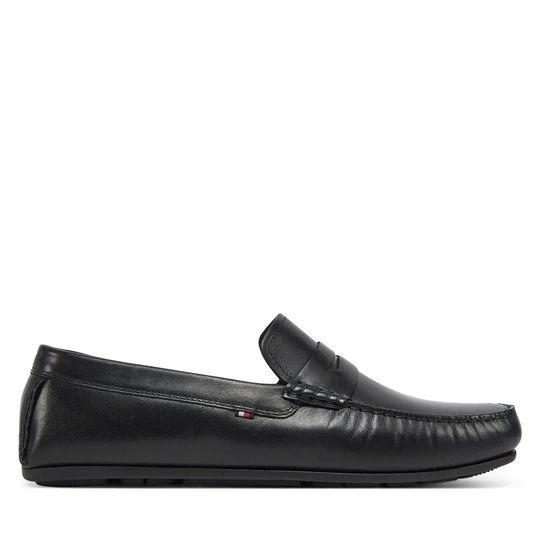 Obrázek produktu Mokasíny Tommy Hilfiger Corpoarte Hilfiger Lth Driver FM0FM04810 Černá