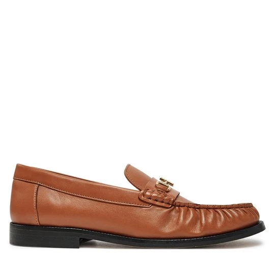 Obrázek produktu Mokasíny Tommy Hilfiger Soft Leather Horsebit Loafer FW0FW08414 Oranžová