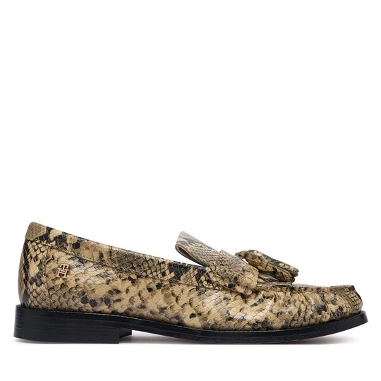Obrázek produktu Mokasíny Tommy Hilfiger Th Loafer Tassel Snake FW0FW09500 Béžová