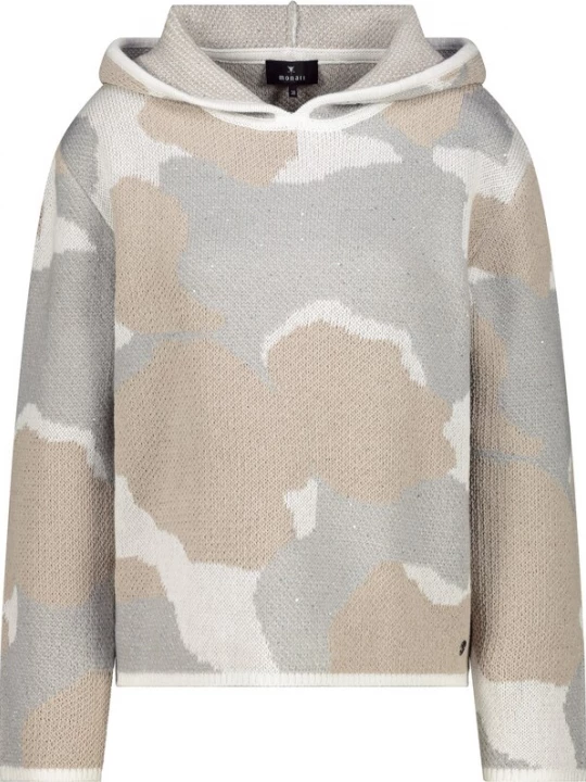 Obrázek produktu monari Svetr brokátová / světle šedá / offwhite
