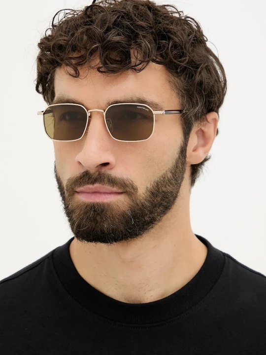 Obrázek produktu Montblanc Sluneční brýle Montblanc zlatá