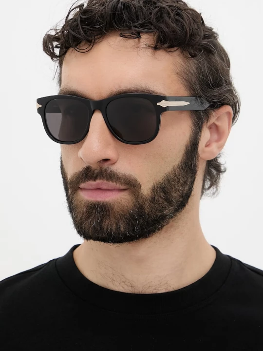 Obrázek produktu Montblanc sluneční brýle typu wayfarer pánské černá
