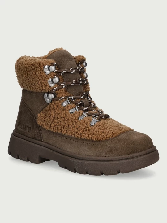 Obrázek produktu Moon Boot MB COMBAT BOOT FLEECE sběhule dámské hnědá